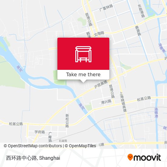 西环路中心路 map