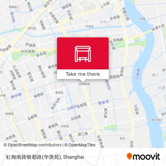 虹梅南路银都路(华唐苑) map