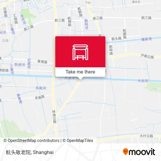 航头敬老院 map