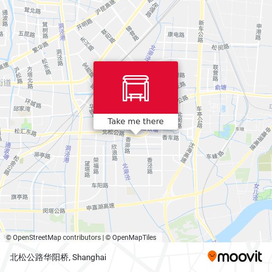 北松公路华阳桥 map