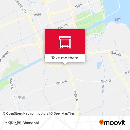 华亭北周 map