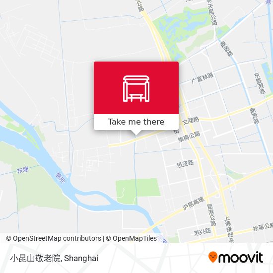 小昆山敬老院 map