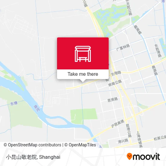 小昆山敬老院 map