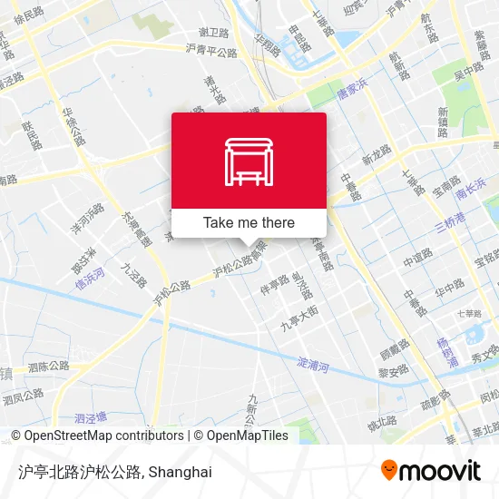 沪亭北路沪松公路 map