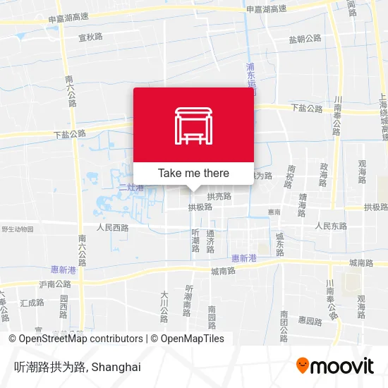 听潮路拱为路 map