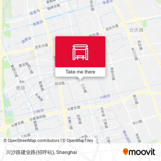 川沙路建业路(招呼站) map