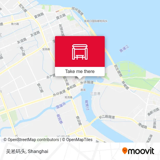 吴淞码头 map