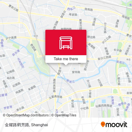 金耀路鹤芳路 map
