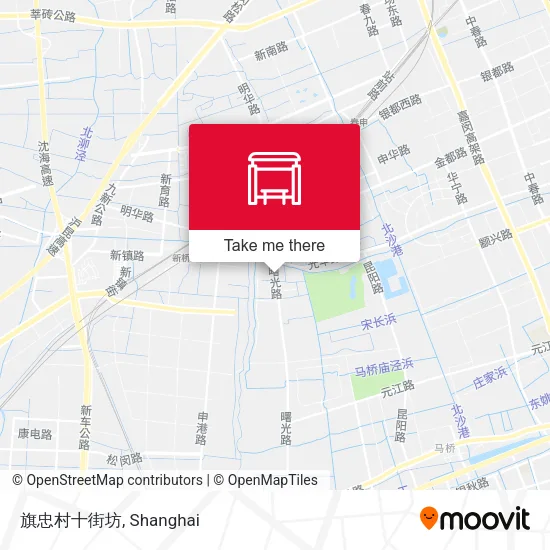 旗忠村十街坊 map