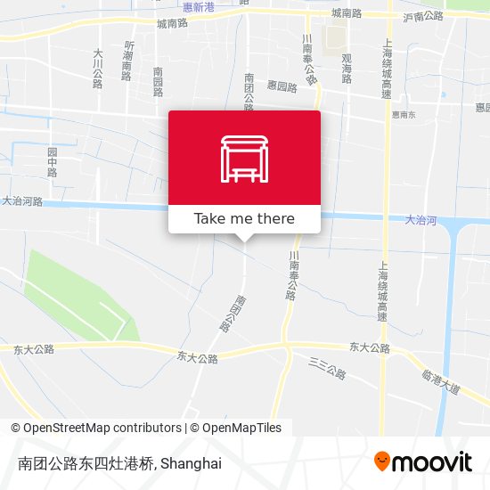 南团公路东四灶港桥 map