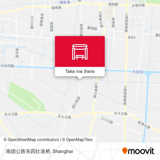 南团公路东四灶港桥 map