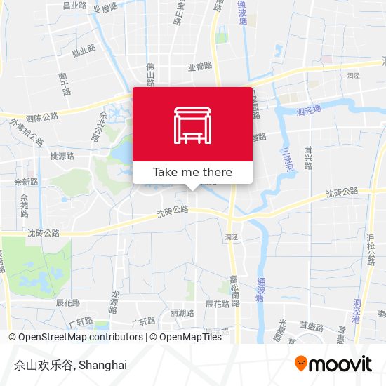 佘山欢乐谷 map