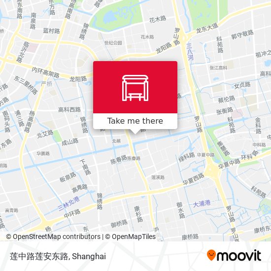 莲中路莲安东路 map