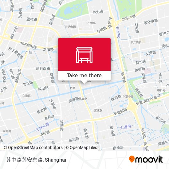 莲中路莲安东路 map