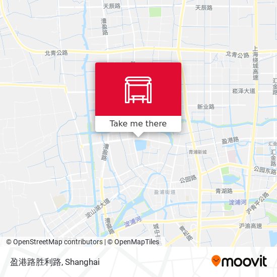 盈港路胜利路 map