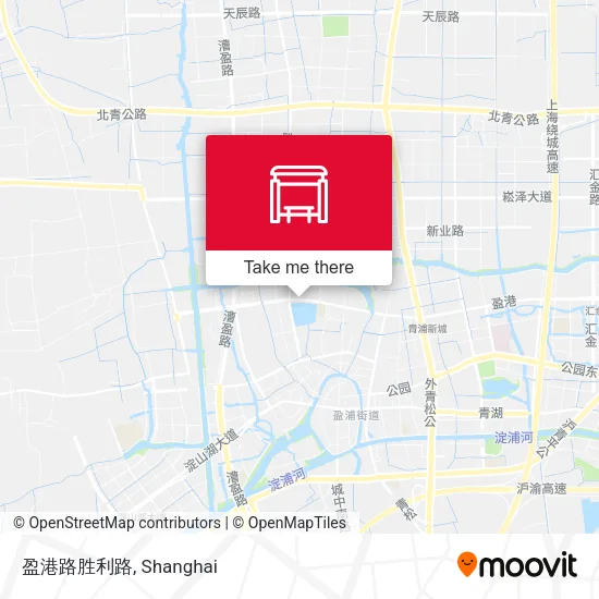 盈港路胜利路 map