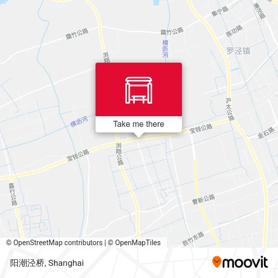 阳潮泾桥 map