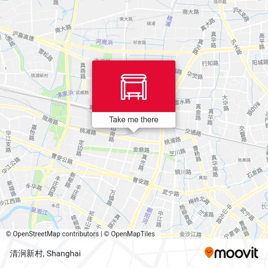 清涧新村 map