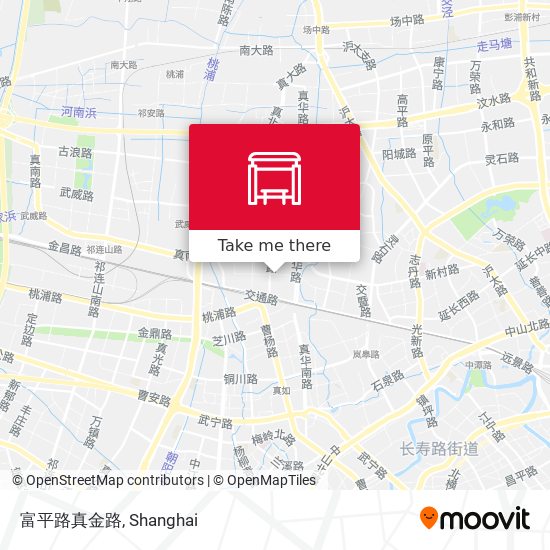 富平路真金路 map