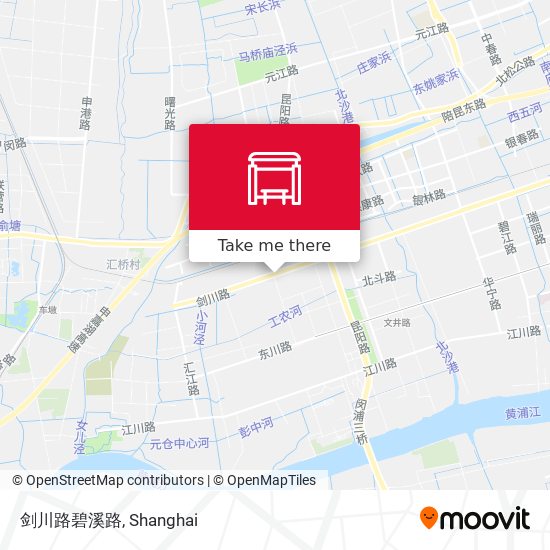 剑川路碧溪路 map