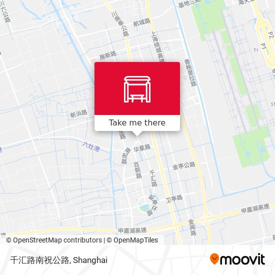 千汇路南祝公路 map