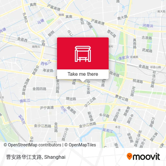 曹安路华江支路 map