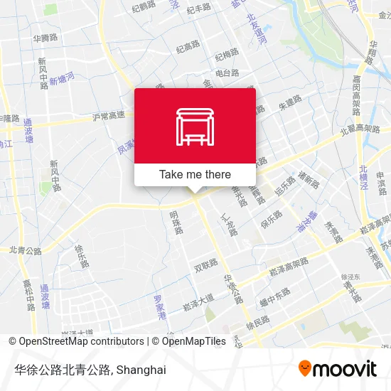 华徐公路北青公路 map