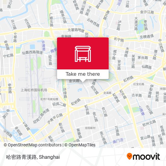 哈密路青溪路 map