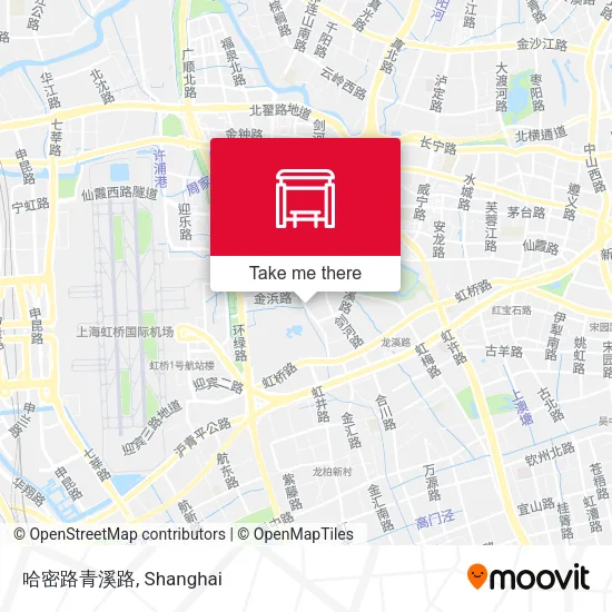 哈密路青溪路 map