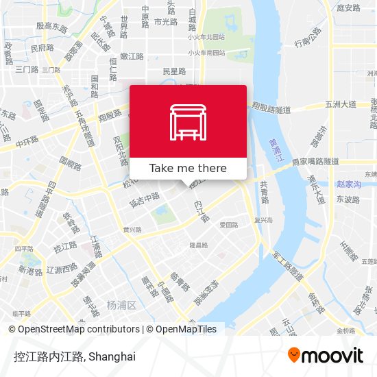 控江路内江路 map