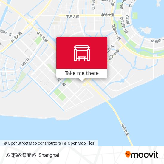 双惠路海流路 map