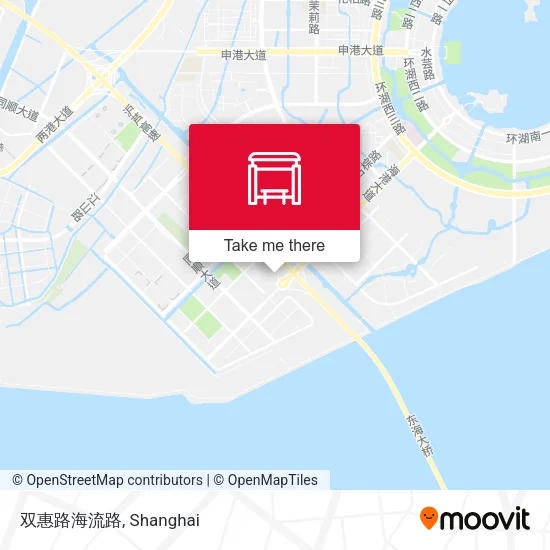 双惠路海流路 map