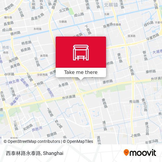 西泰林路永泰路 map