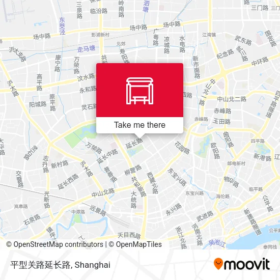 平型关路延长路 map
