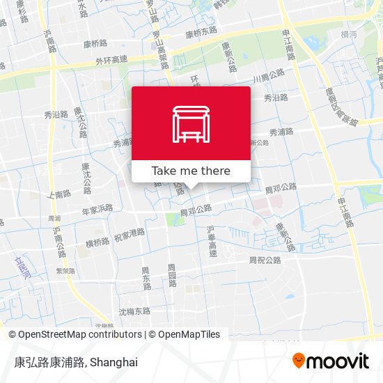 康弘路康浦路 map