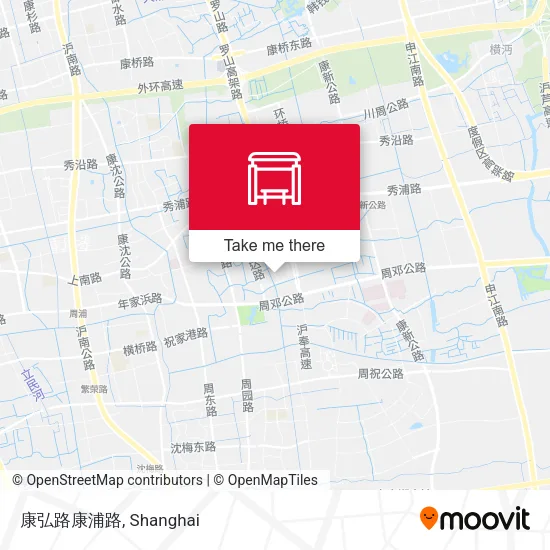 康弘路康浦路 map