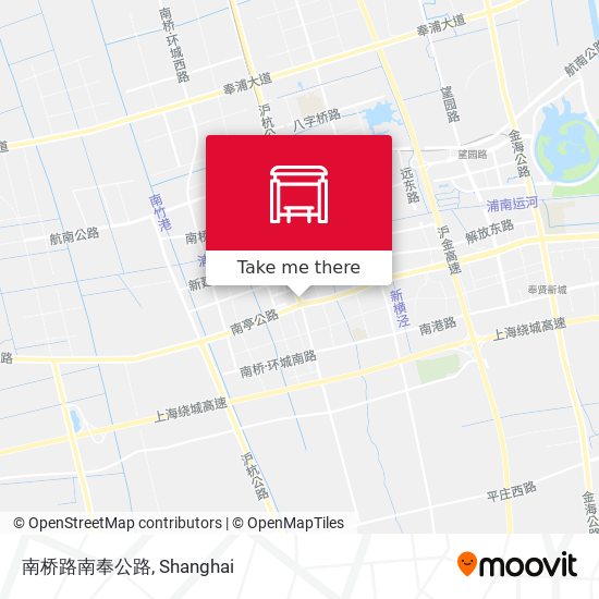南桥路南奉公路 map