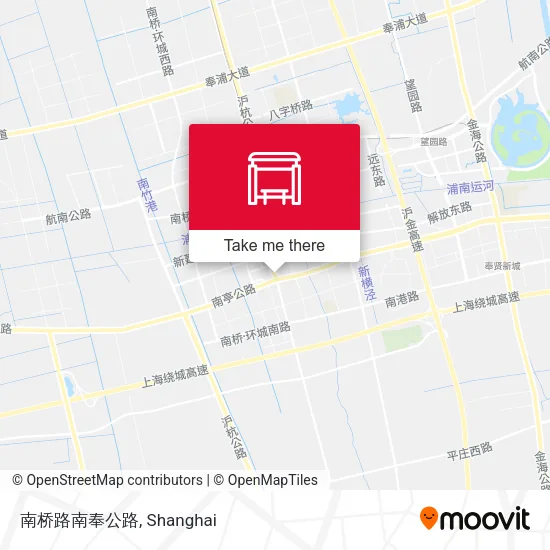 南桥路南奉公路 map