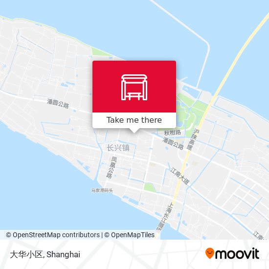 大华小区 map