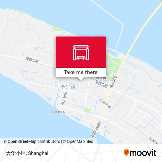 大华小区 map