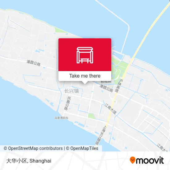 大华小区 map