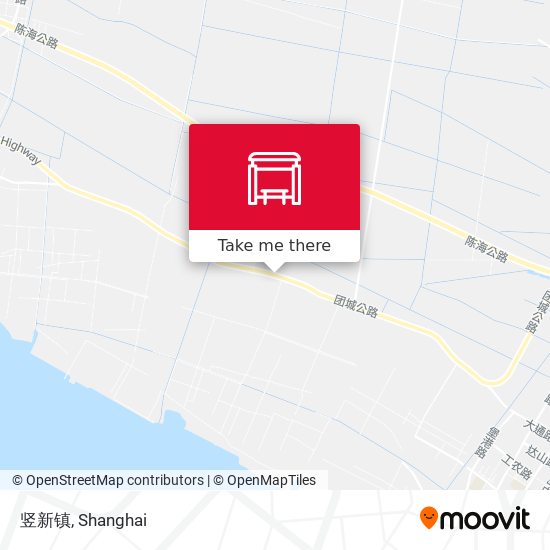 竖新镇 map