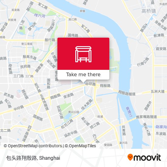 包头路翔殷路 map