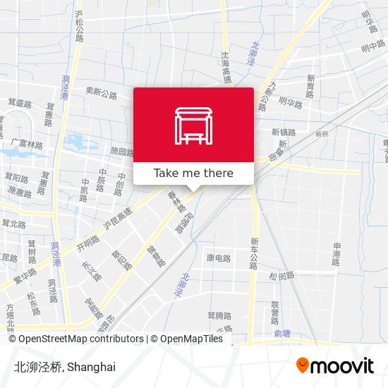北泖泾桥 map