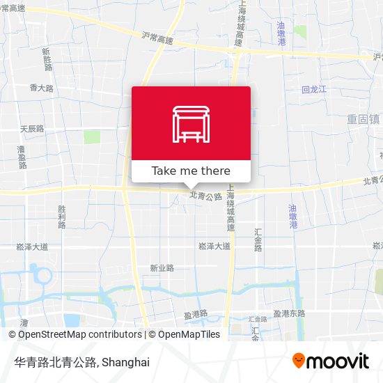 华青路北青公路 map