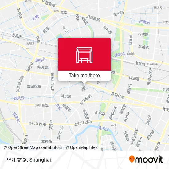华江支路 map