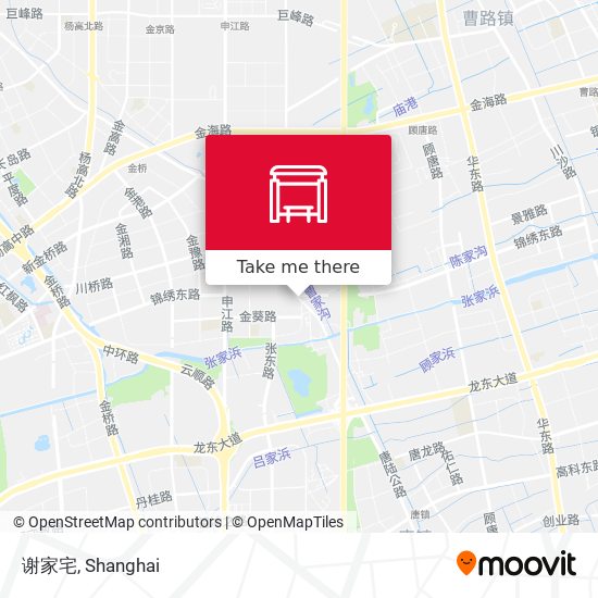 谢家宅 map