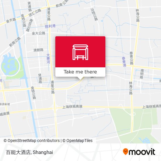 百能大酒店 map