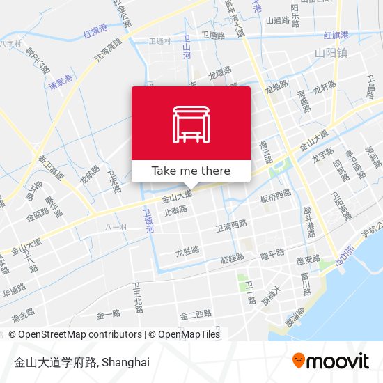 金山大道学府路 map