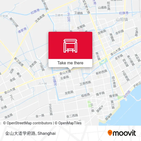 金山大道学府路 map